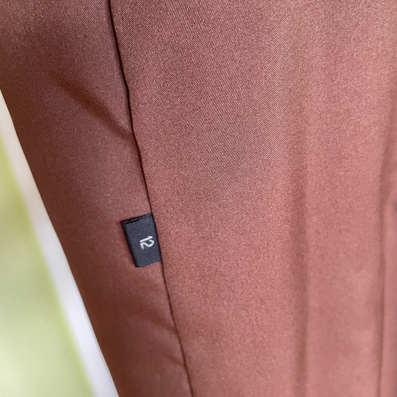 SAGA MINK Sheared Dark Brown Mink Long Coat L-XL Mint 💥 - Picture 10 of 11